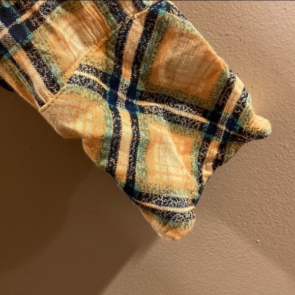 EUC🔹️Med Free People Hand Dyed Oversized Button-down - Picture 5 of 7